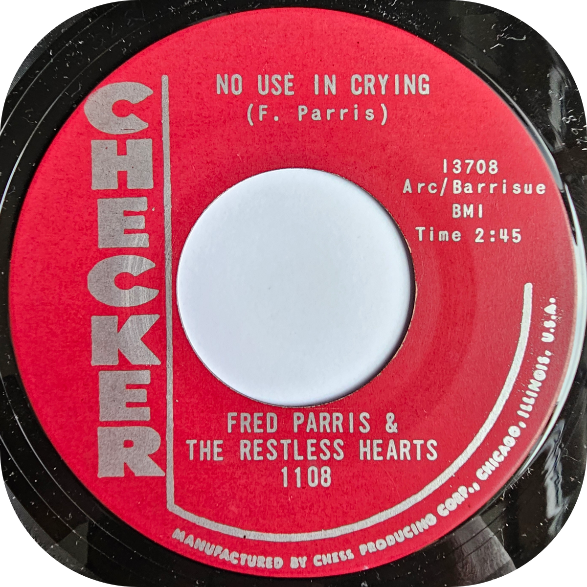 Fred Parris - Walk A Little Faster - Checker