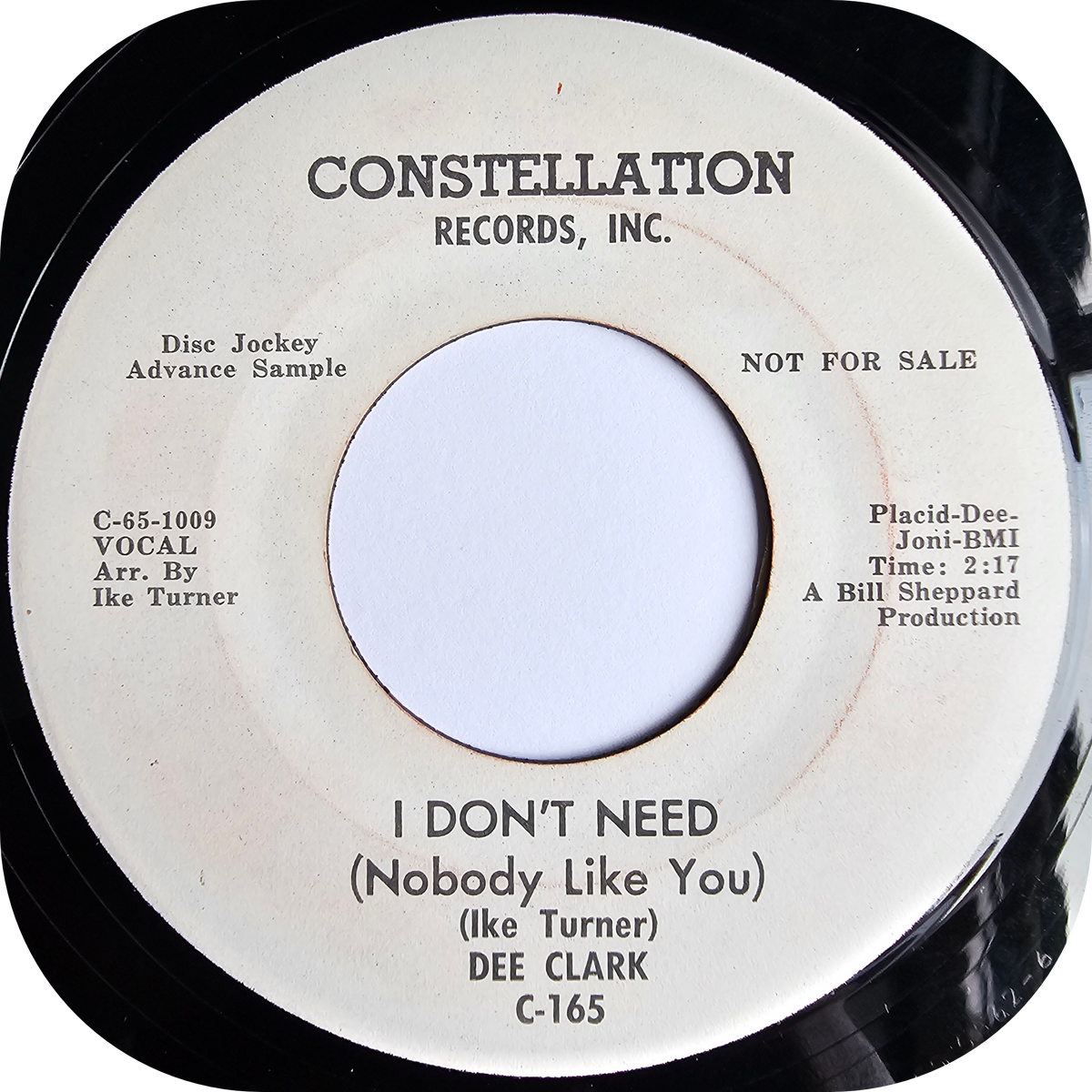 Dee Clark - Hot Potato - Constellation DEMO