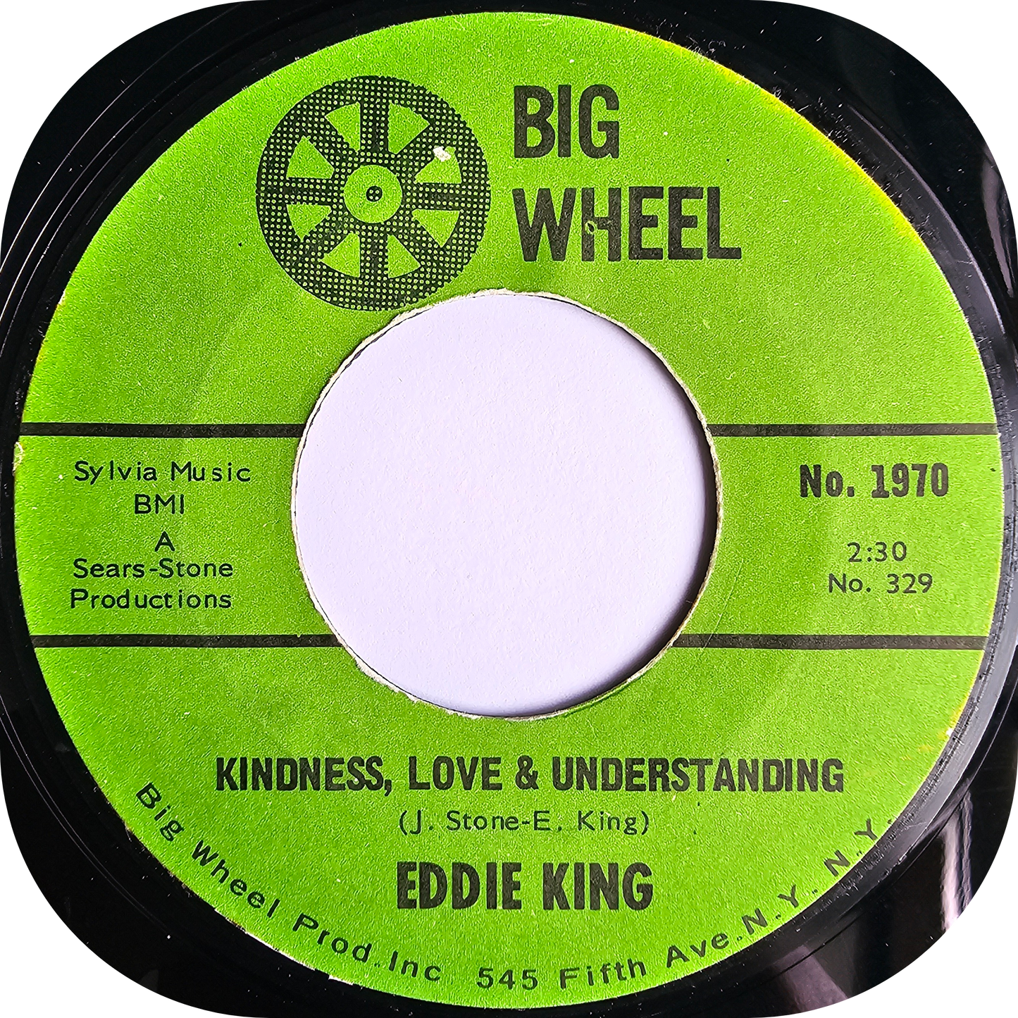 Eddie King - I Talk Too Much - Big Wheel