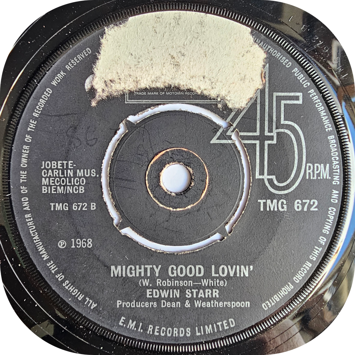 Edwin Starr - 25 Miles - Tamla Motown