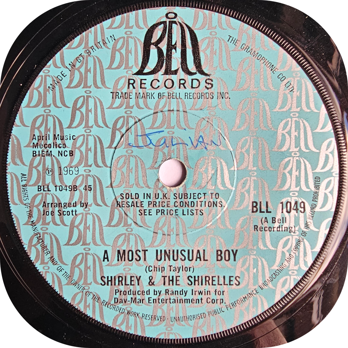 Shirley & The Shirelles - Look What You've Done To My Heart - Bell
