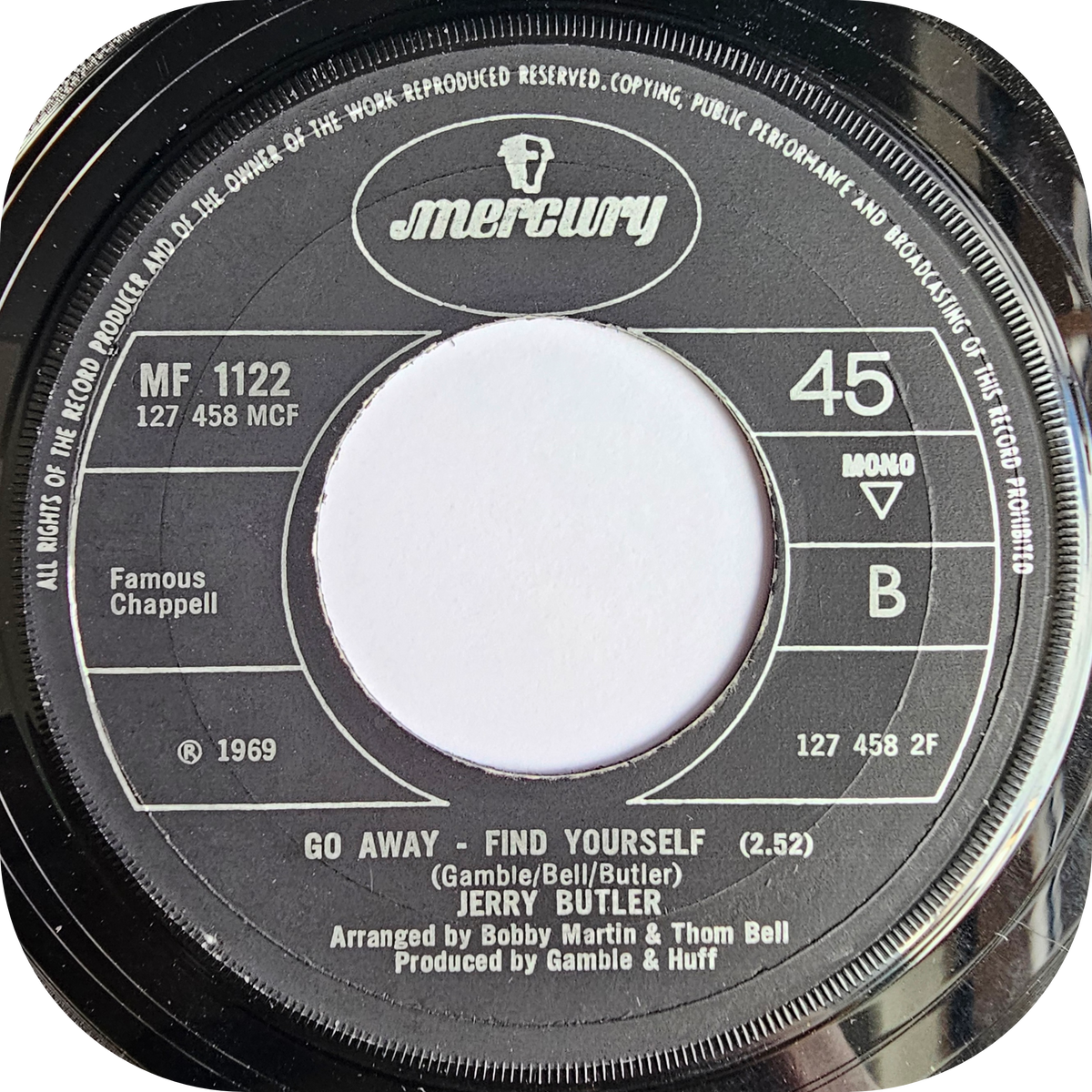 Jerry Butler - Moody Woman - Mercury