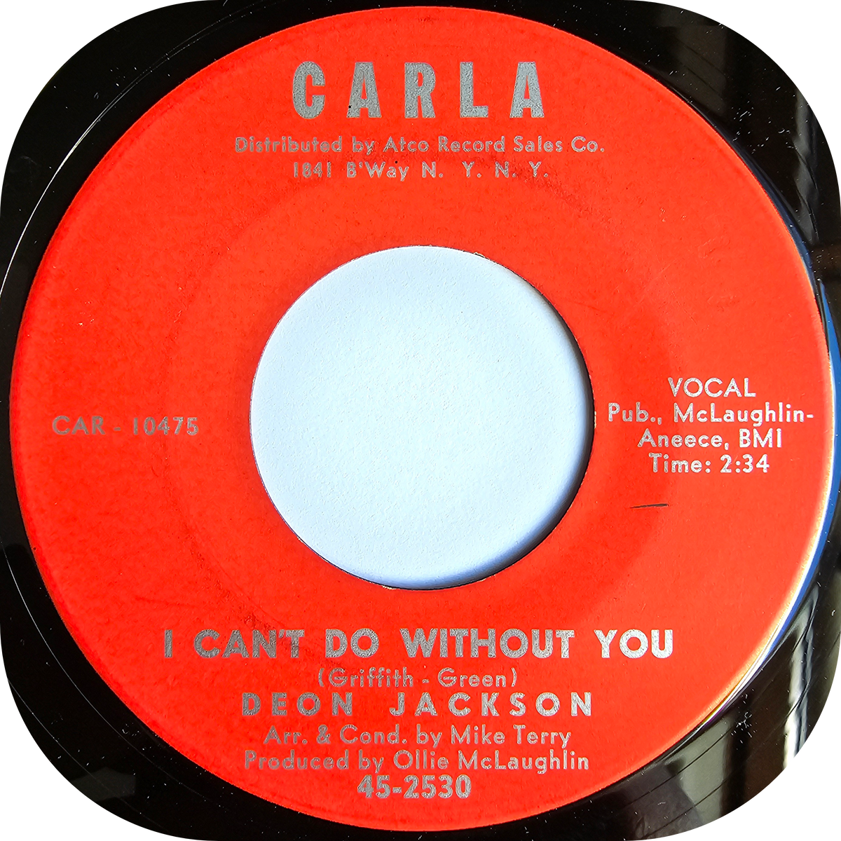 Deon Jackson - That's What You Do To Me - Carla