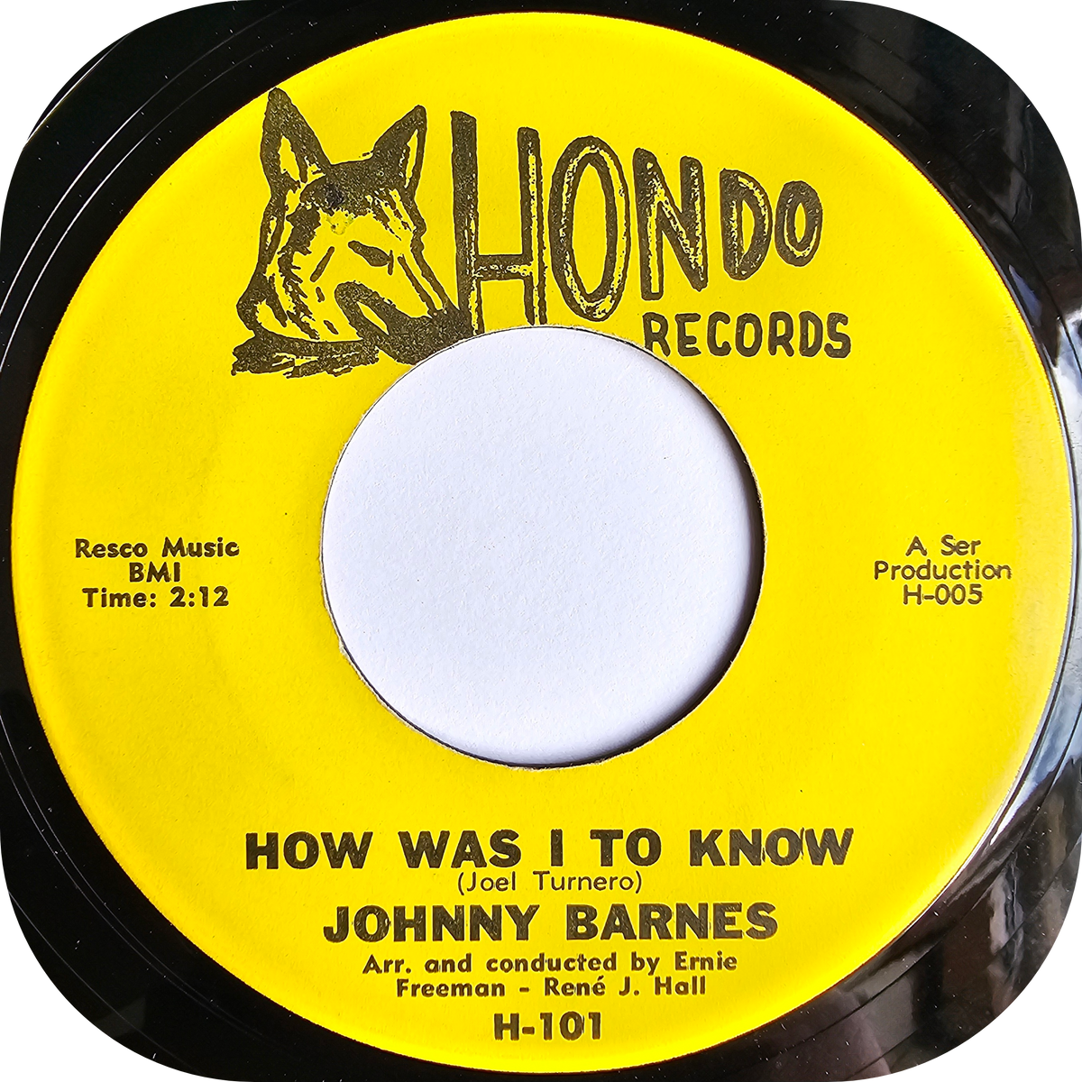 Johnny Barnes - Baby! Stop Shakin' Like That - Hondo