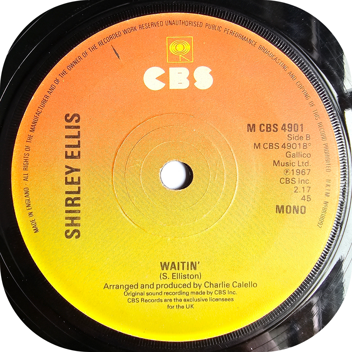 Shirley Ellis - Soul Time - CBS