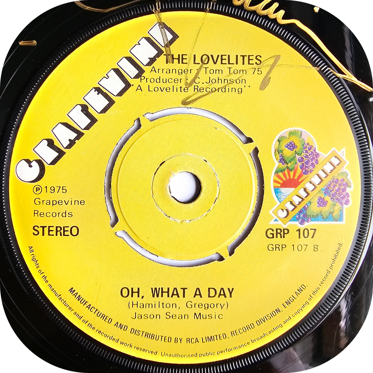 Lovelites, The - Get It Off My Conscience - Grapevine