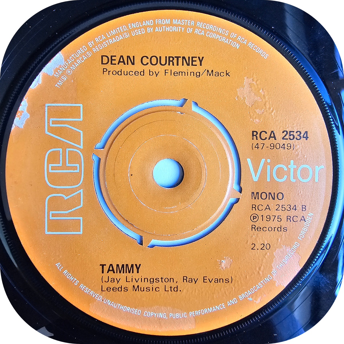 Dean Courtney - I'll Always Need You - RCA