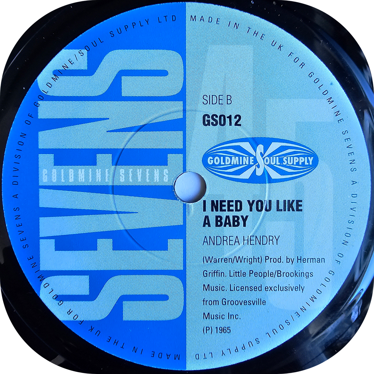 Gwen Owens - Just Say Your Wanted - Sevens
