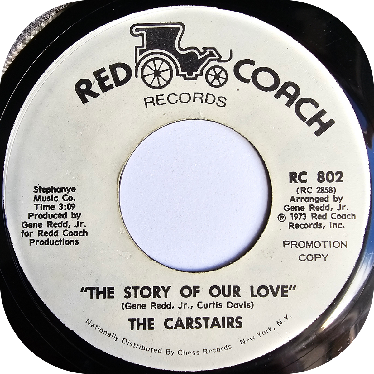 Carstairs, The - It Really Hurts Me Girl - Red Coach