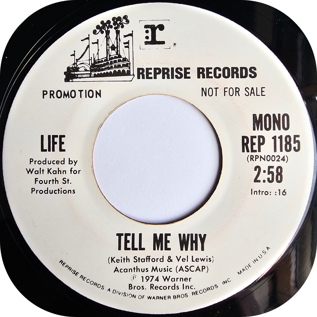 Life - Tell Me Why - Reprise