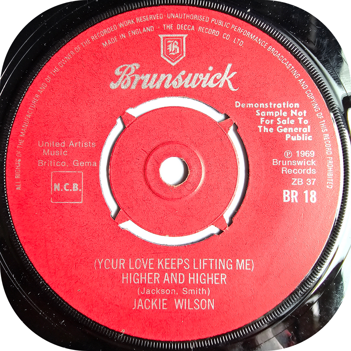 Jackie Wilson - I Get The Sweetest Feeling - Brunswick DEMO