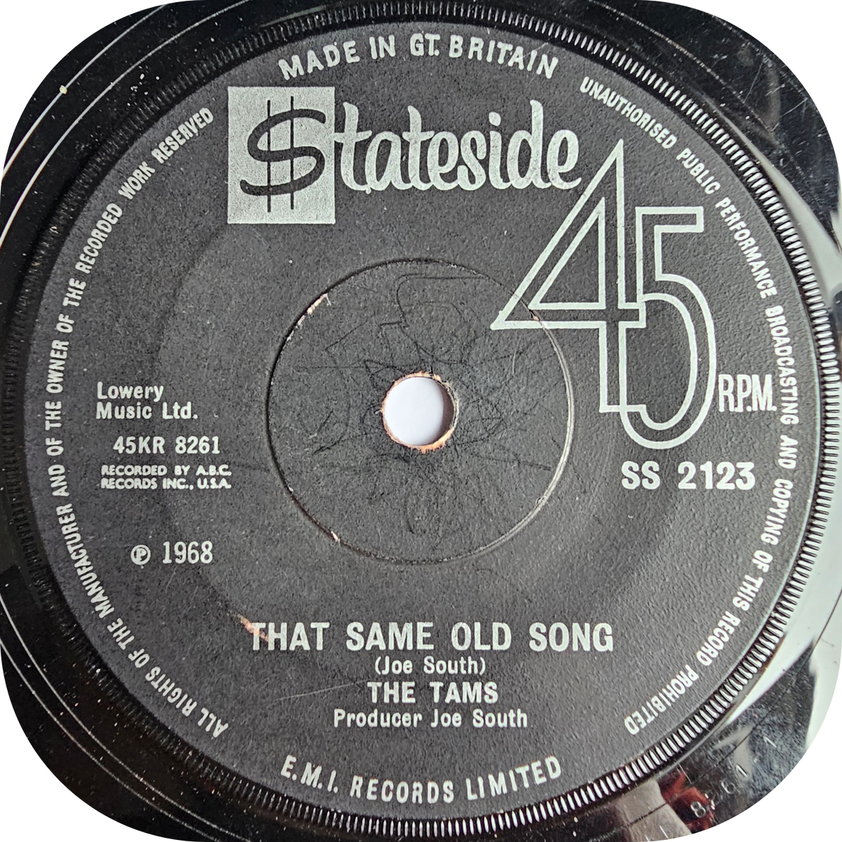 Tams, The - Be Young, Be Foolish, Be Happy - Stateside