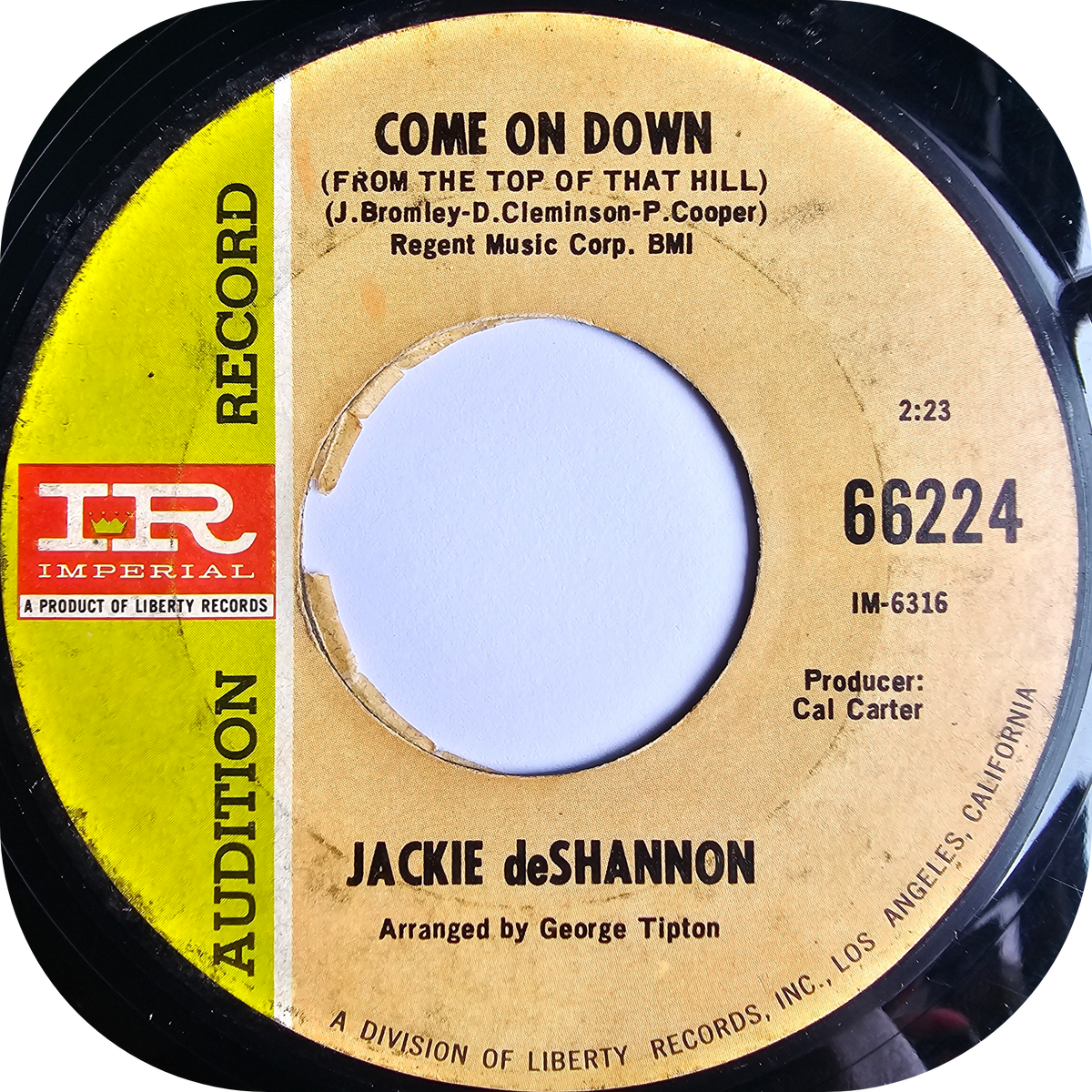Jackie DeShannon - Find Me Love - Imperial DEMO