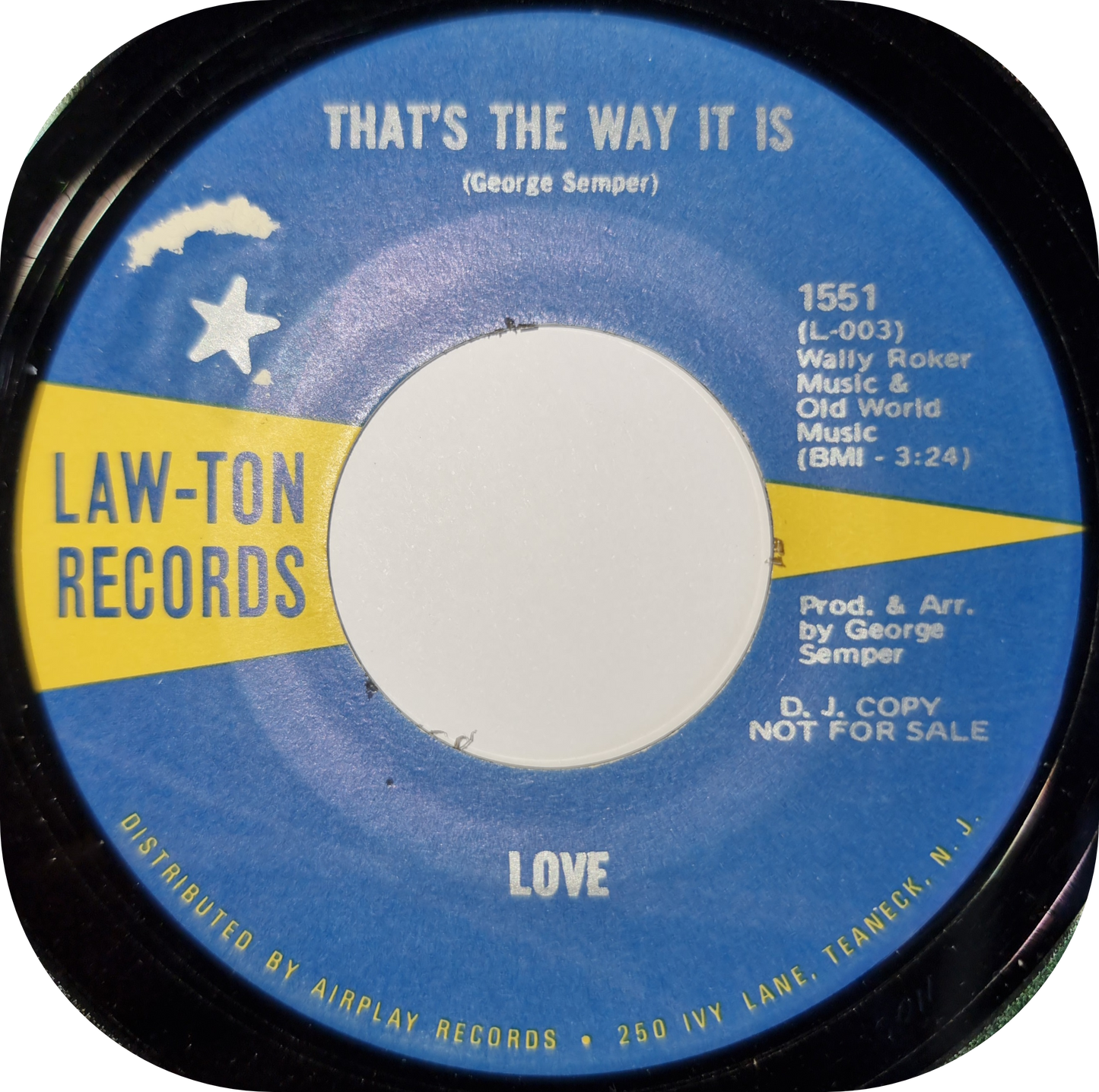 Love - That's The Way It Is - Law-Ton DEMO