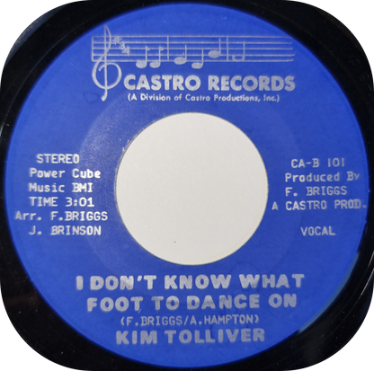Kim Tolliver - I Don't Know What Foot To Dance On - Castro