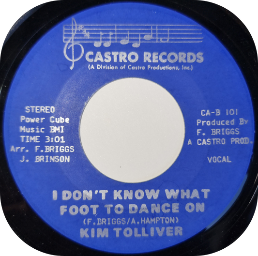 Kim Tolliver - I Don't Know What Foot To Dance On - Castro