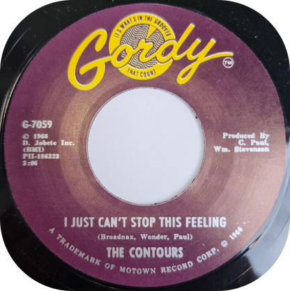 Contours, The - I Just Can't Stop This Feeling - Gordy