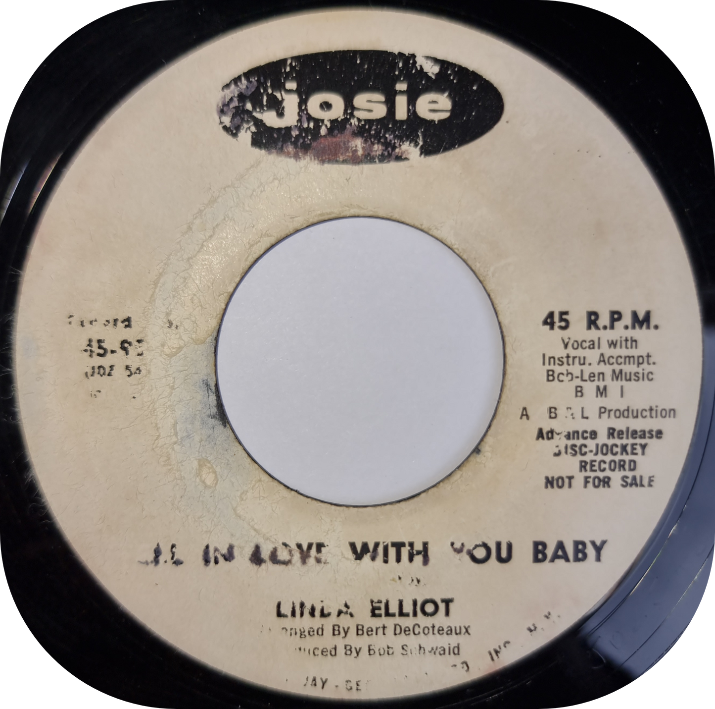Linda Elliot - Fell In Love With You Baby - Josie DEMO