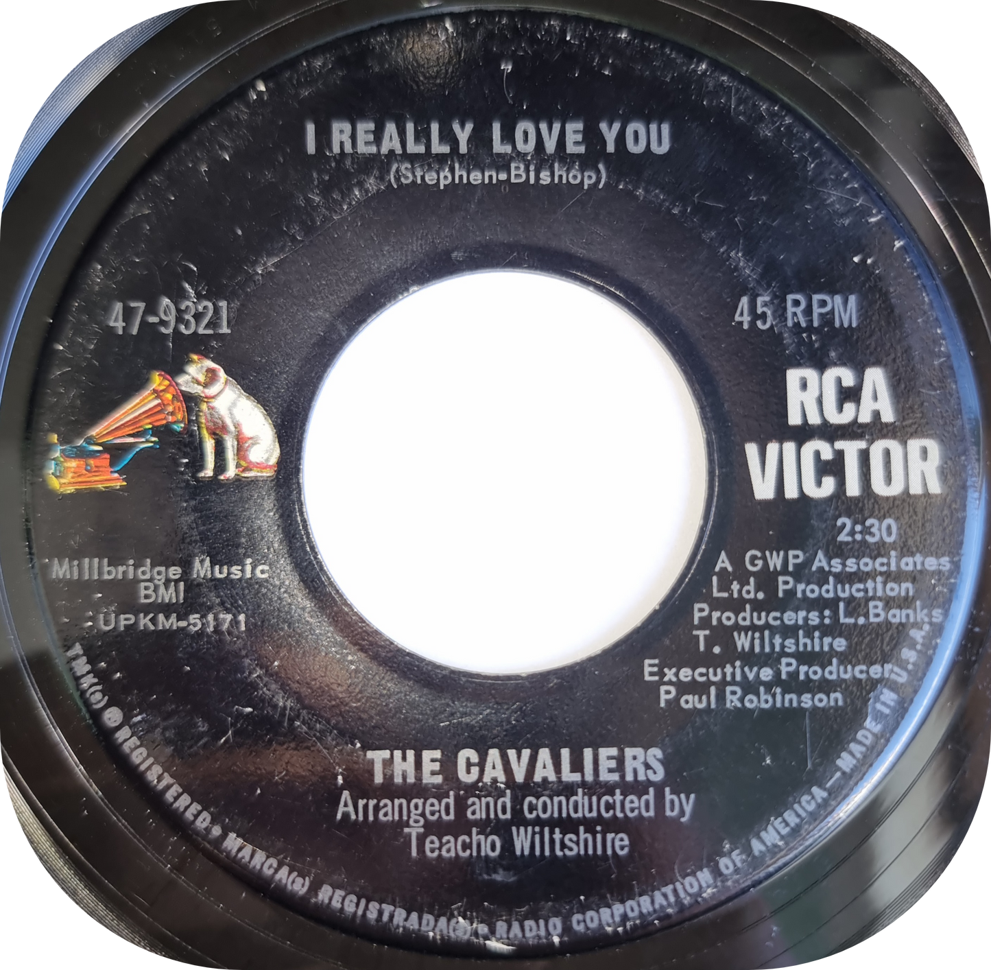 Cavaliers, The - I Really Love You - RCA Victor