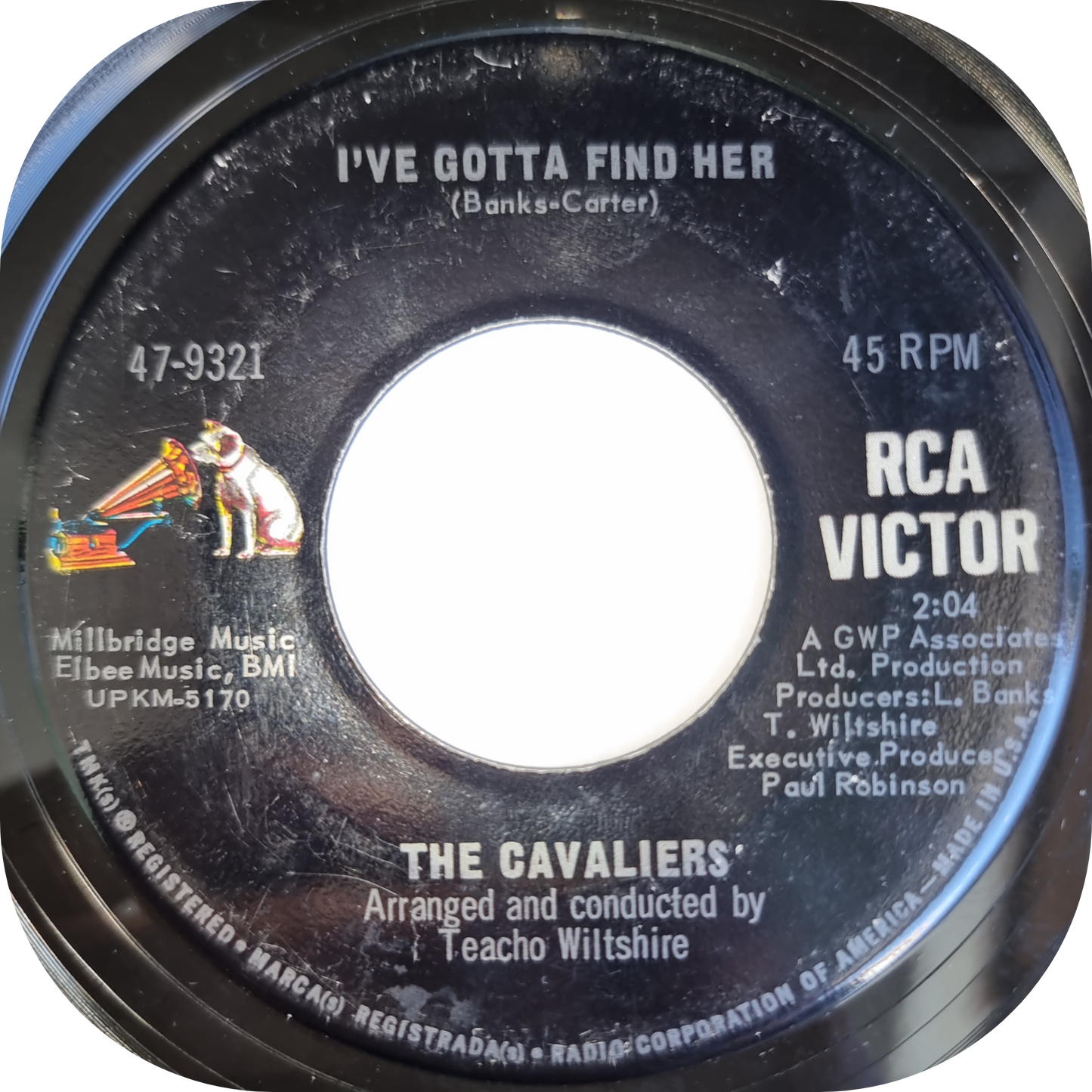 Cavaliers, The - I Really Love You - RCA Victor