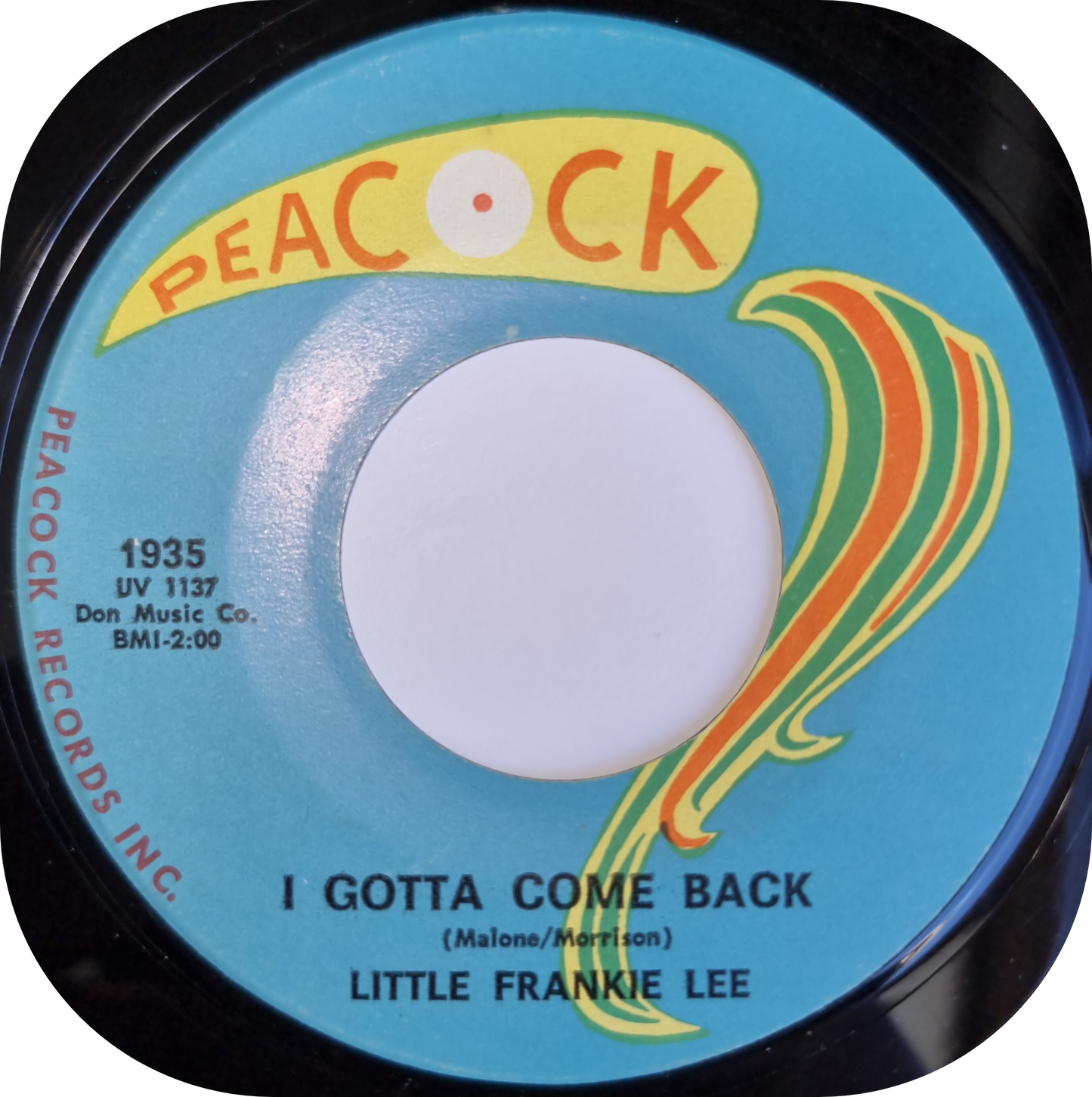Little Frankie Lee - I Gotta Come Back - Peacock