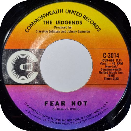 Ledgends, The - Fear Not - Commonwealth United