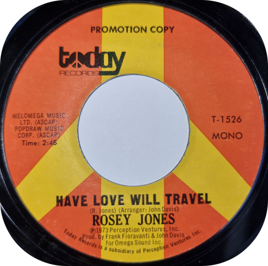 Rosey Jones - Have Love Will Travel - Today DEMO