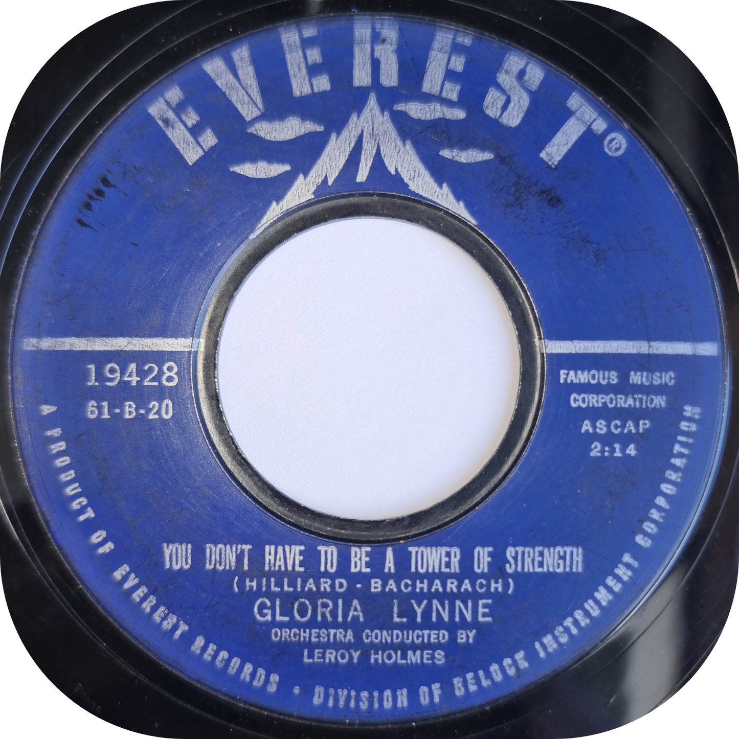 Gloria Lynne - You Don't Have To Be A Tower Of Strength - Everest
