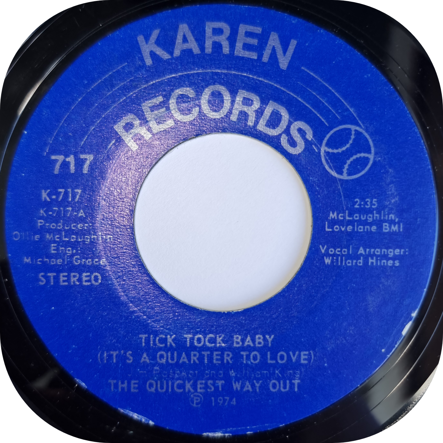 Quickest Way Out, The - Tick Tock Baby - Karen