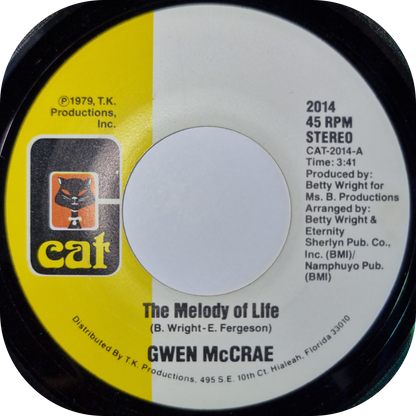 Gwen McCrae - The Melody Of Life - Cat