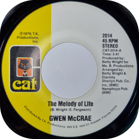 Gwen McCrae - The Melody Of Life - Cat