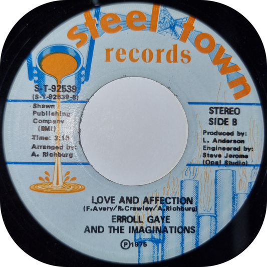 Erroll Gaye - Love And Affection - Steel Town