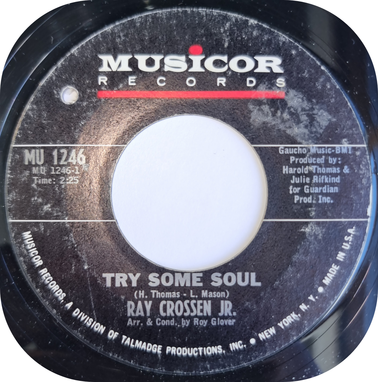 Ray Crossen Jr - Try Some Soul - Musicor