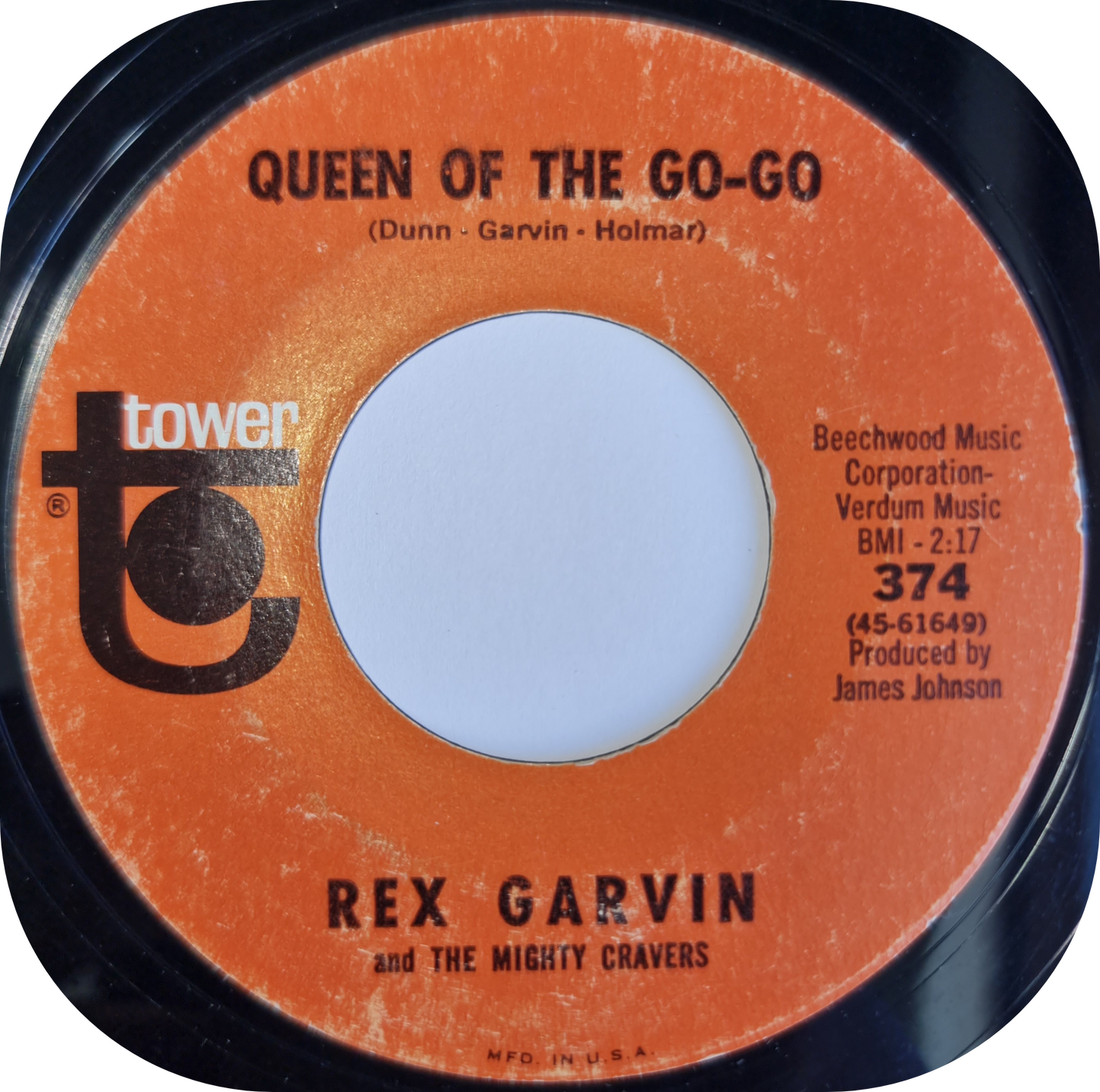 Rex Garvin - Queen Of The Go-Go - Tower