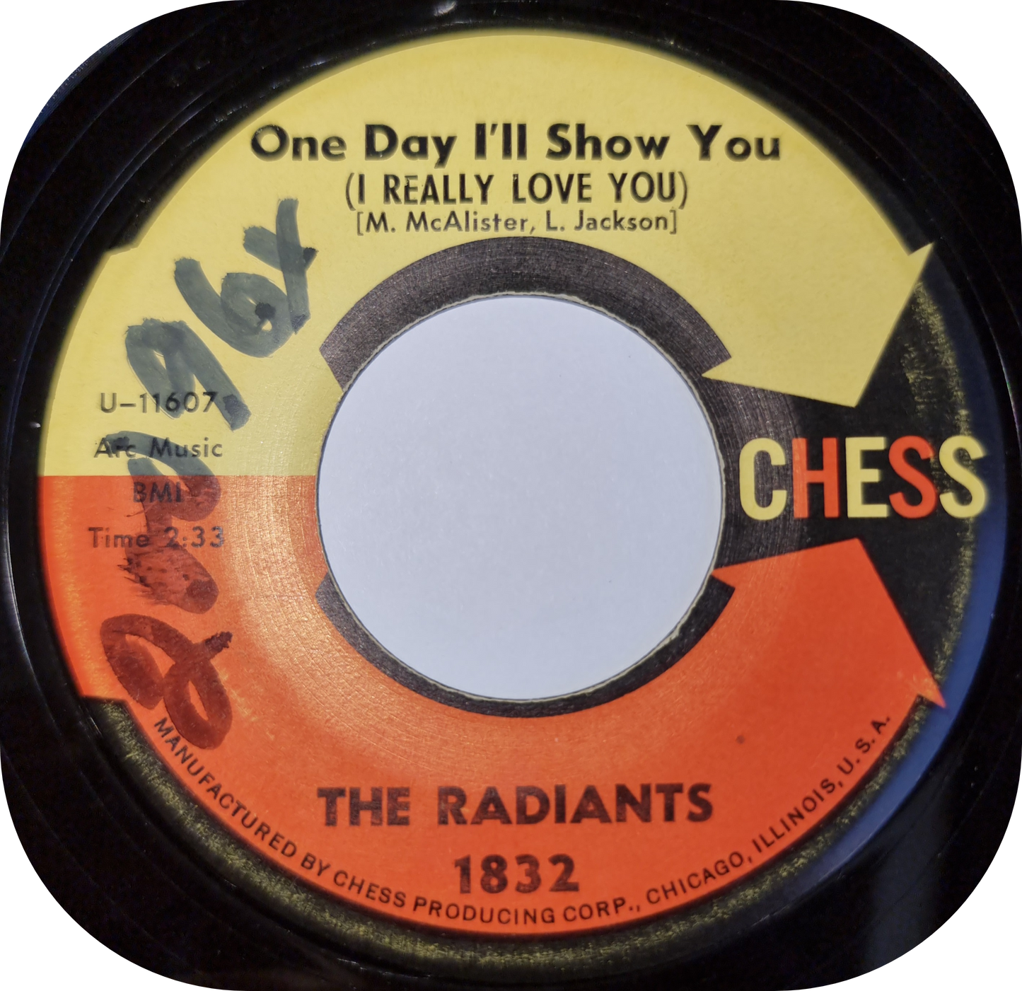 Radiants, The - One Day I'll Show You - Chess