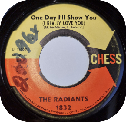 Radiants, The - One Day I'll Show You - Chess