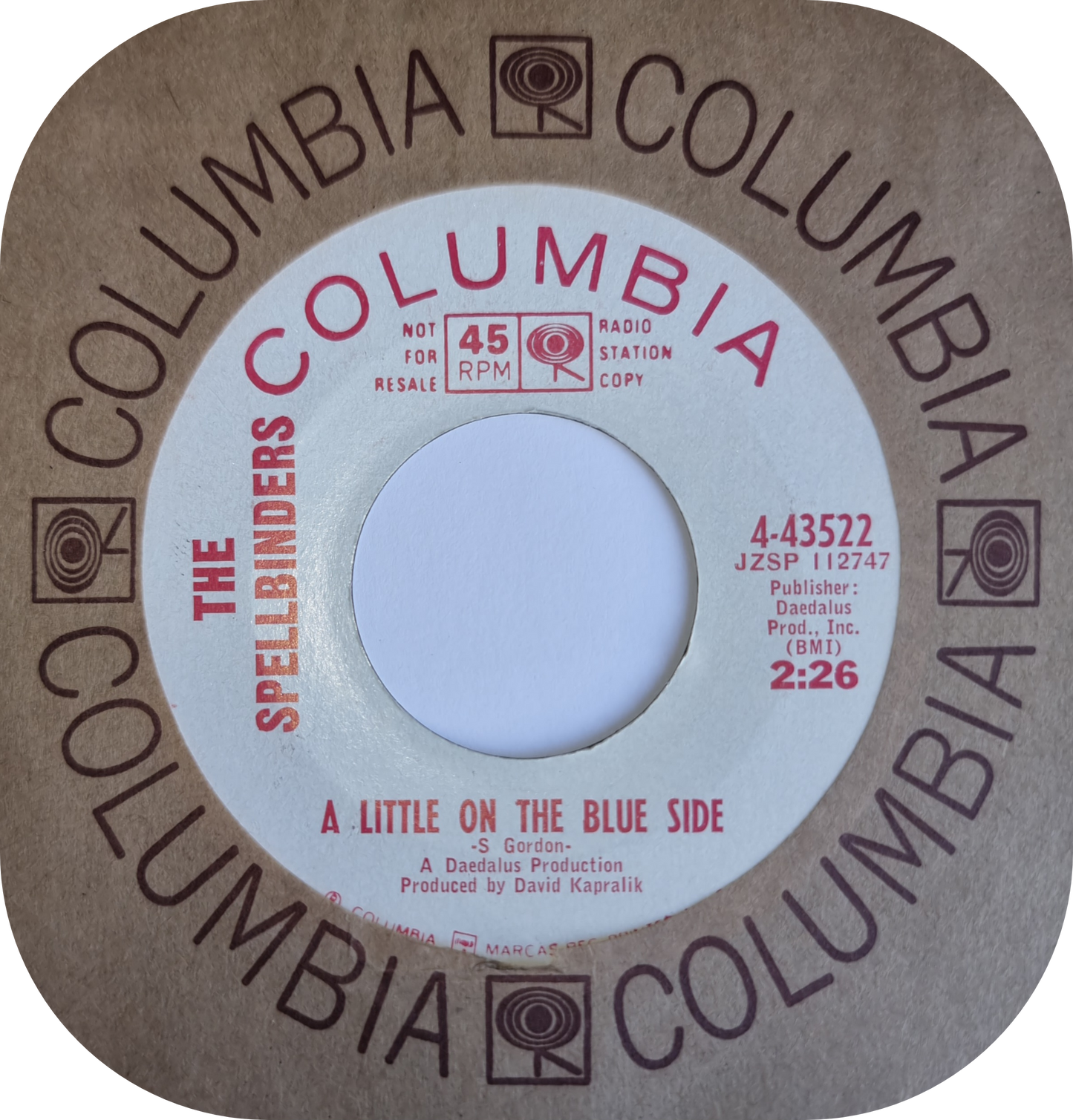 Spellbinders, The - Chain Reaction - Columbia DEMO