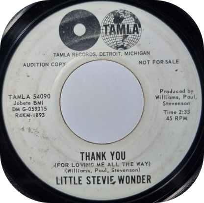 Stevie Wonder, Little - Thank You - Tamla DEMO