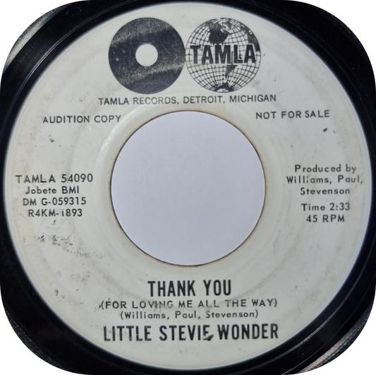 Stevie Wonder, Little - Thank You - Tamla DEMO