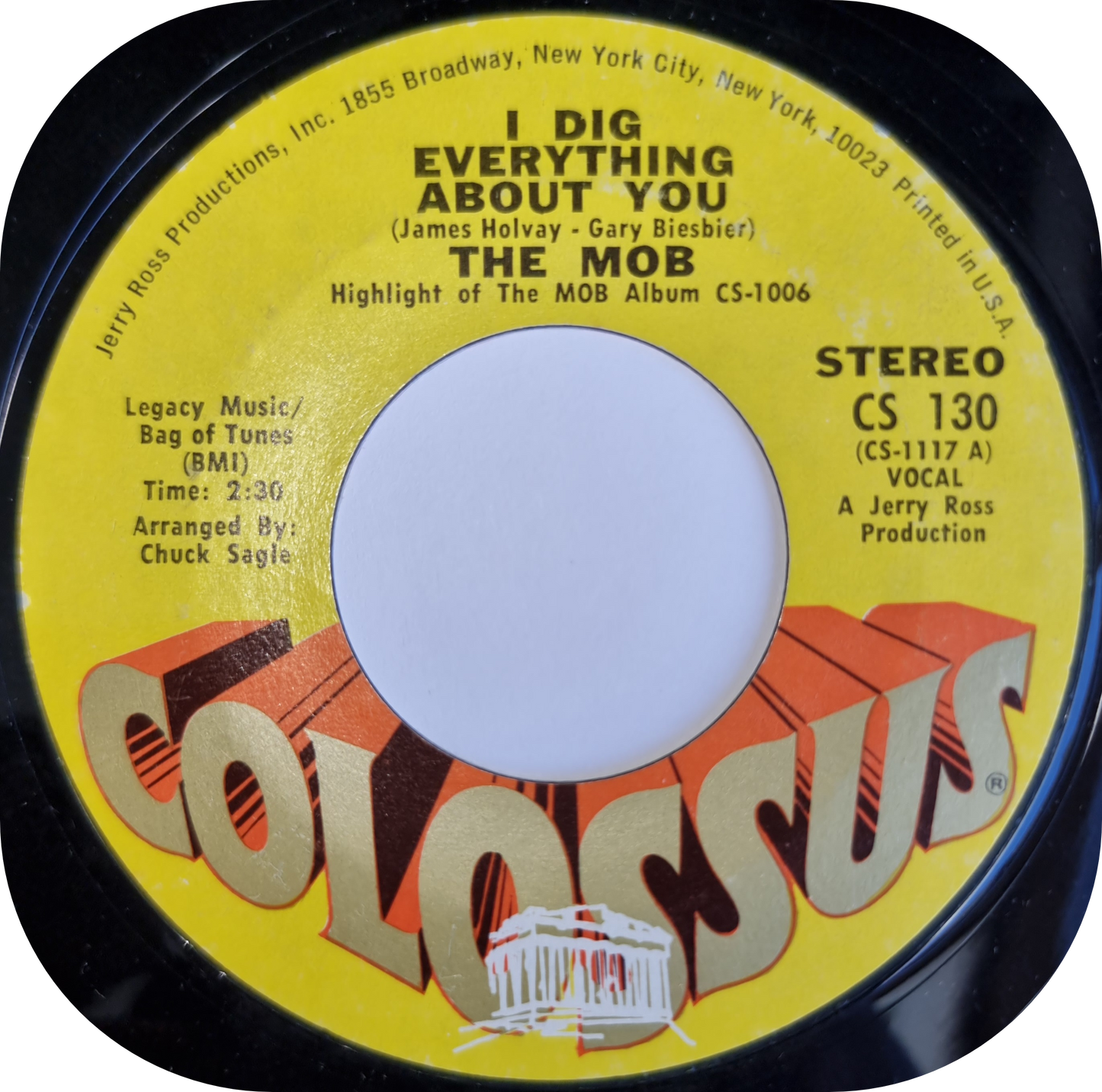 Mob, The - I Dig Everything About You - Colossus