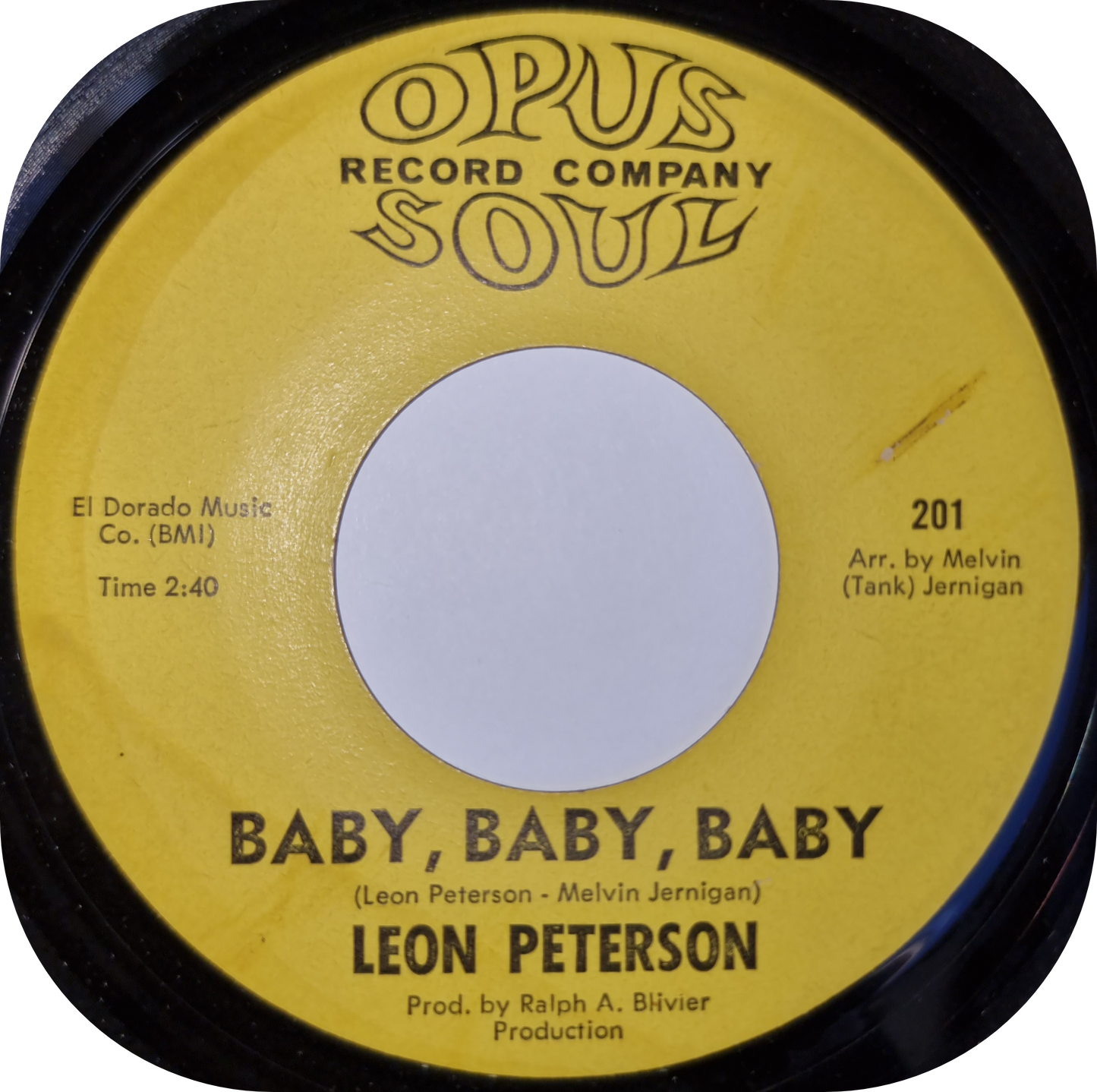 Leon Peterson - Baby, Baby, Baby - Opus Soul