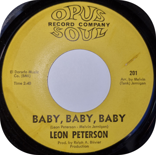 Leon Peterson - Baby, Baby, Baby - Opus Soul