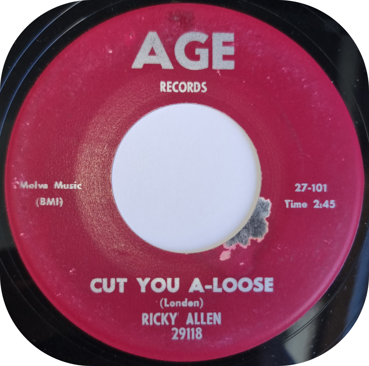 Ricky Allen - Cut You A-Loose - Age