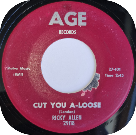 Ricky Allen - Cut You A-Loose - Age