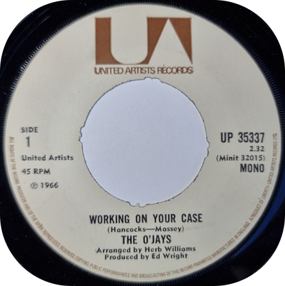 O'Jays, The - Working On Your Case - United Artists