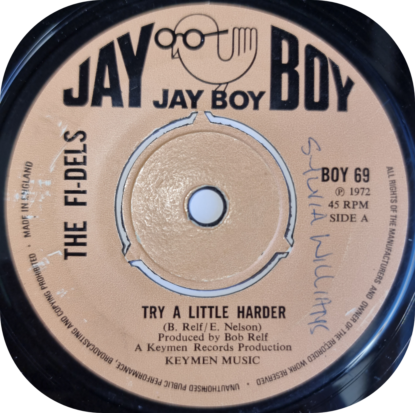 Fi-Dels, The - Try A Little Harder - Jay Boy