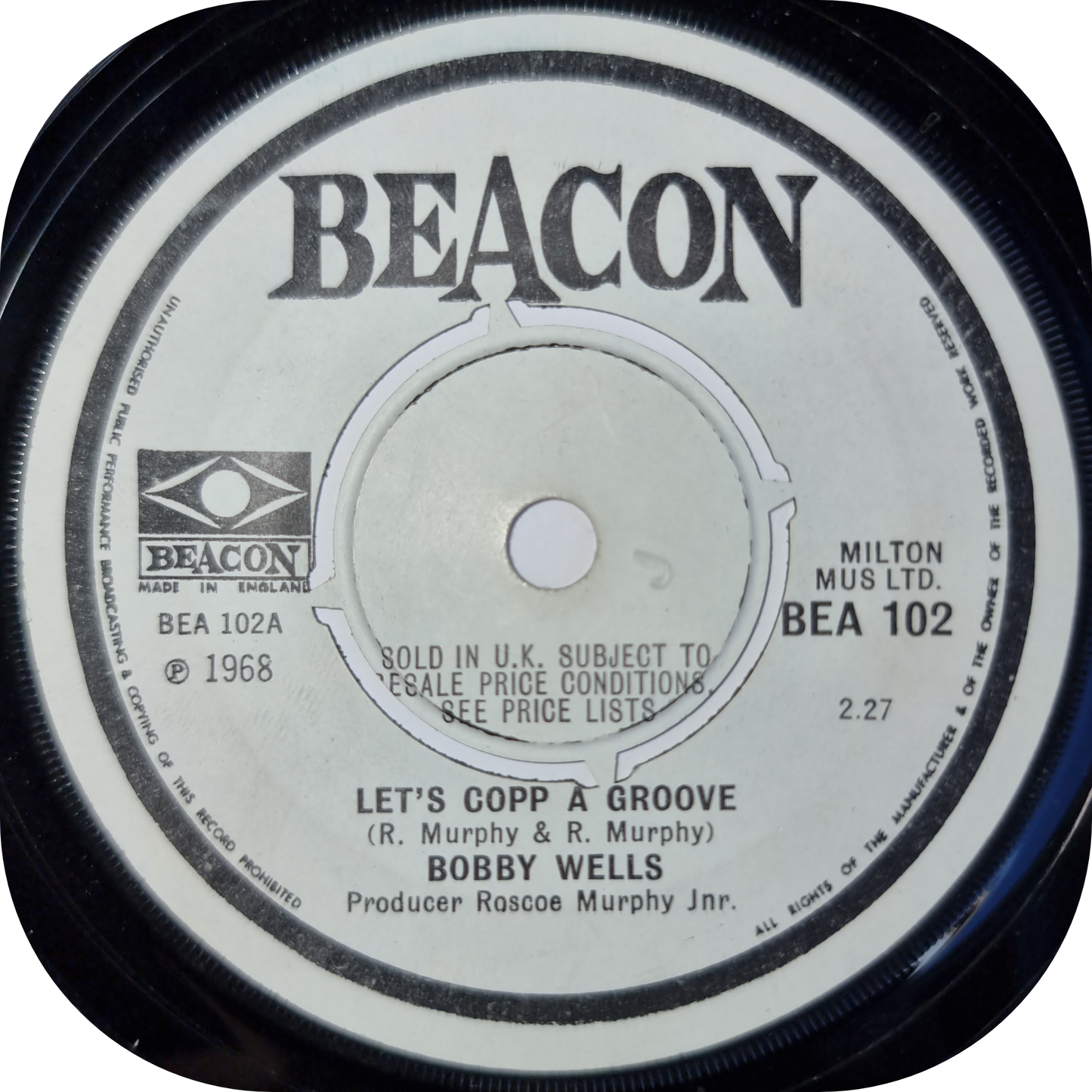 Bobby Wells - Let's Copp A Groove - Beacon