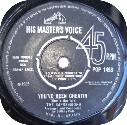 Impressions, The - You've Been Cheatin' - HMV