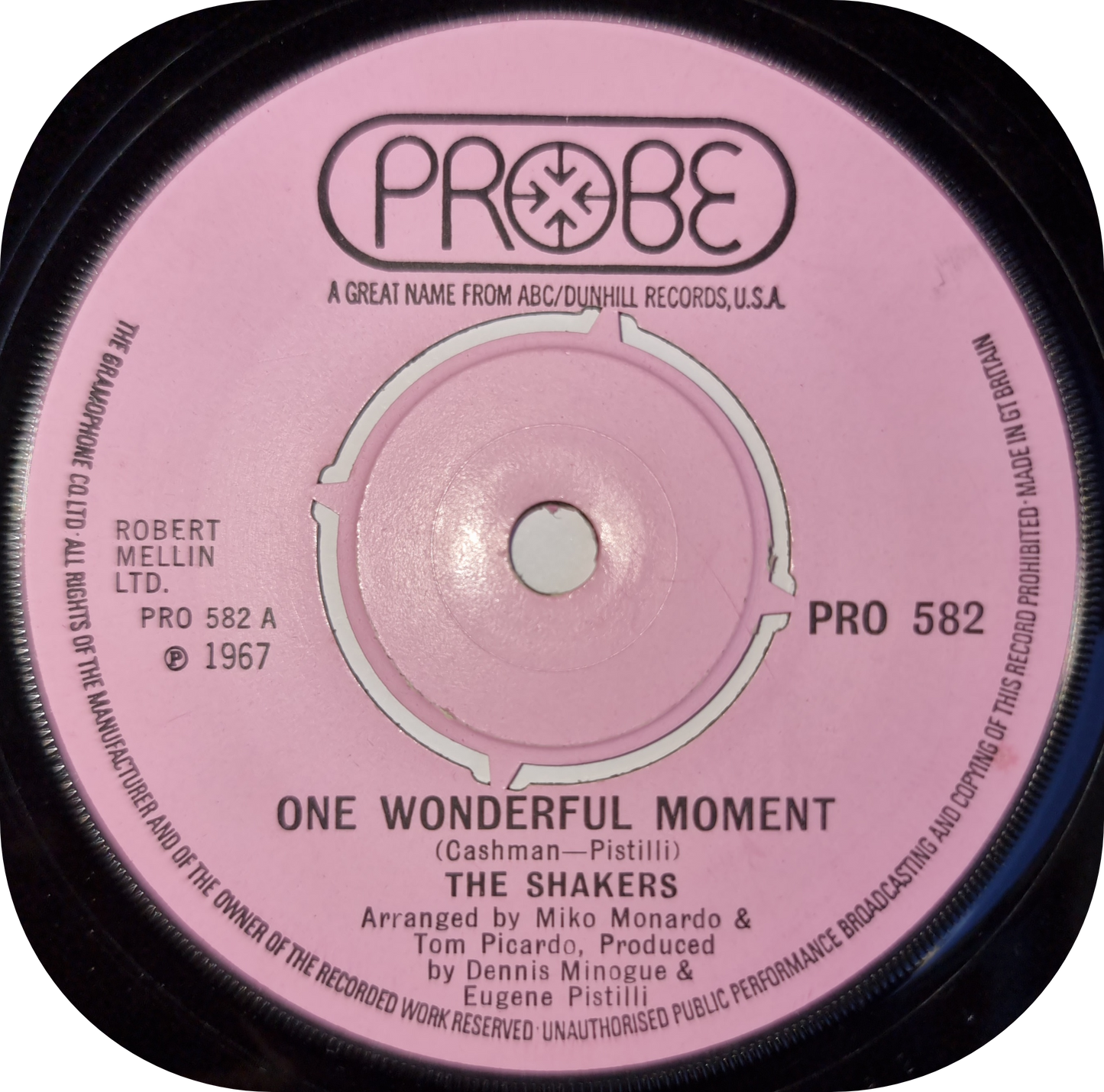 Shakers, The - One Wonderful Moment - Probe