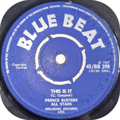 Protegue And Prince Buster All Stars, The - Foul Dance - Blue Beat